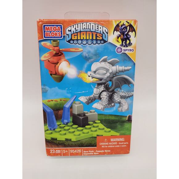 Skylanders Giants - Spyro Hero Pack - Mega Bloks - Picture 1 of 2